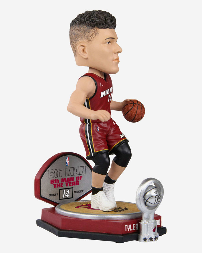 Tyler Herro Miami Heat 2022 Sixth Man Of The Year Bobblehead FOCO - FOCO.com