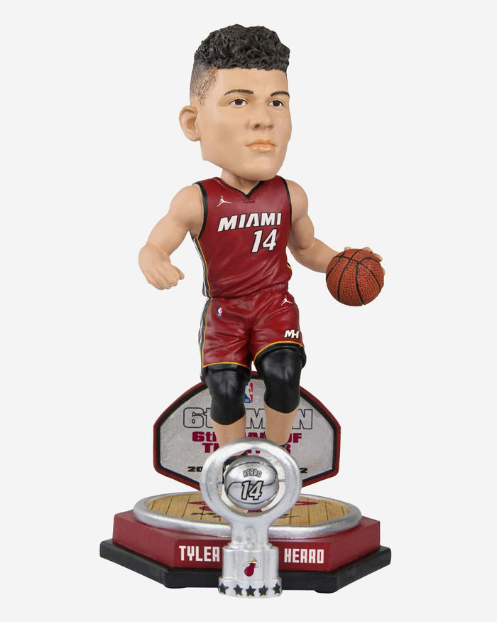 Tyler Herro Miami Heat 2022 Sixth Man Of The Year Bobblehead FOCO - FOCO.com