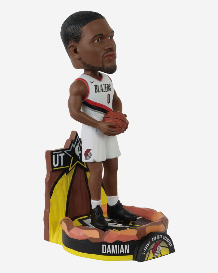 Damian Lillard Portland Trail Blazers 2023 All-Star 3 Point Champion Bobblehead FOCO - FOCO.com