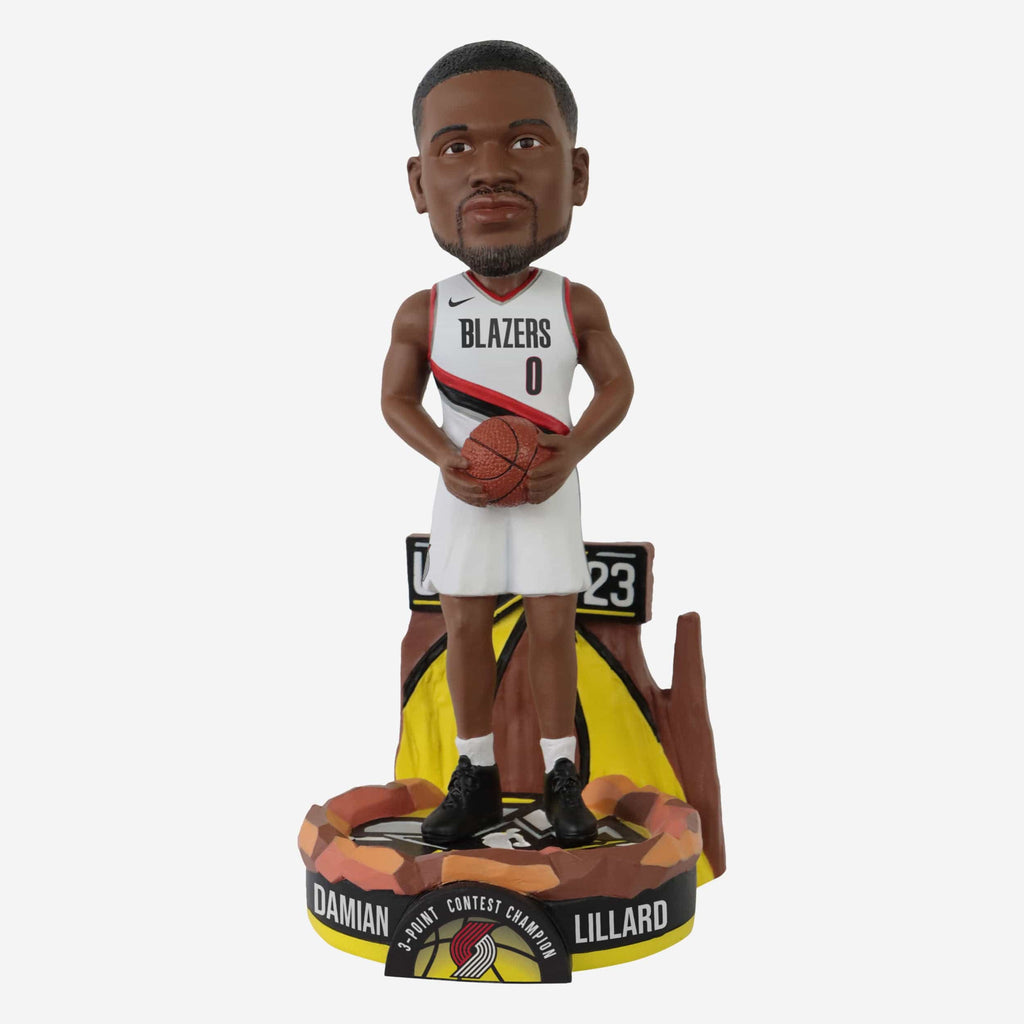 Damian Lillard Portland Trail Blazers 2023 All-Star 3 Point Champion Bobblehead FOCO - FOCO.com