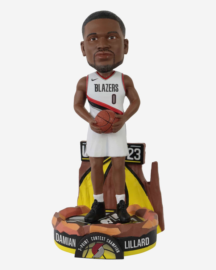 Damian Lillard Portland Trail Blazers 2023 All-Star 3 Point Champion Bobblehead FOCO - FOCO.com