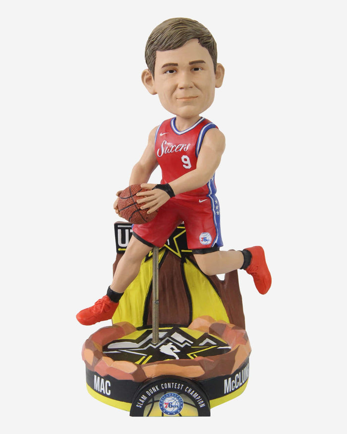 Mac McClung Philadelphia 76ers 2023 All-Star Dunk Contest Champion Bobblehead FOCO - FOCO.com