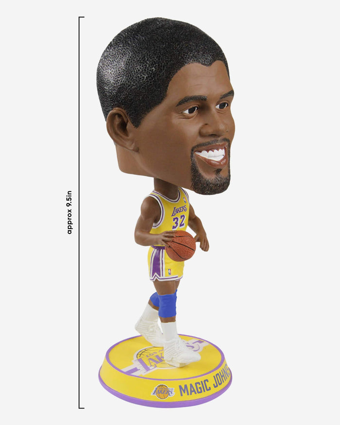 Magic Johnson Los Angeles Lakers Bighead Bobblehead FOCO - FOCO.com