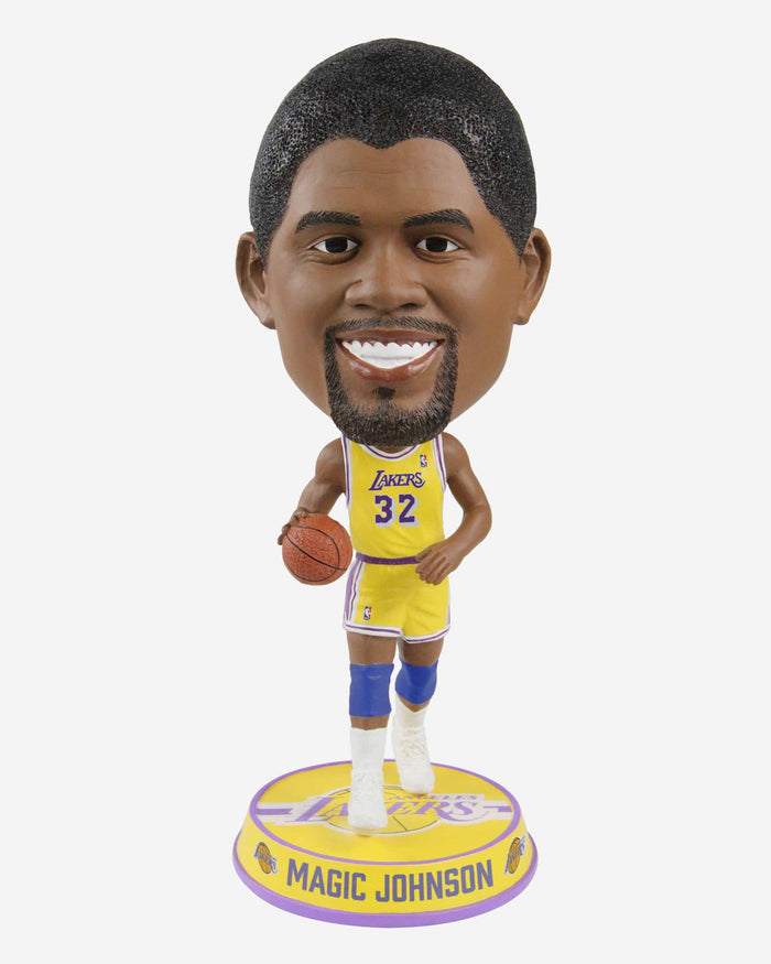 Magic Johnson Los Angeles Lakers Bighead Bobblehead FOCO - FOCO.com