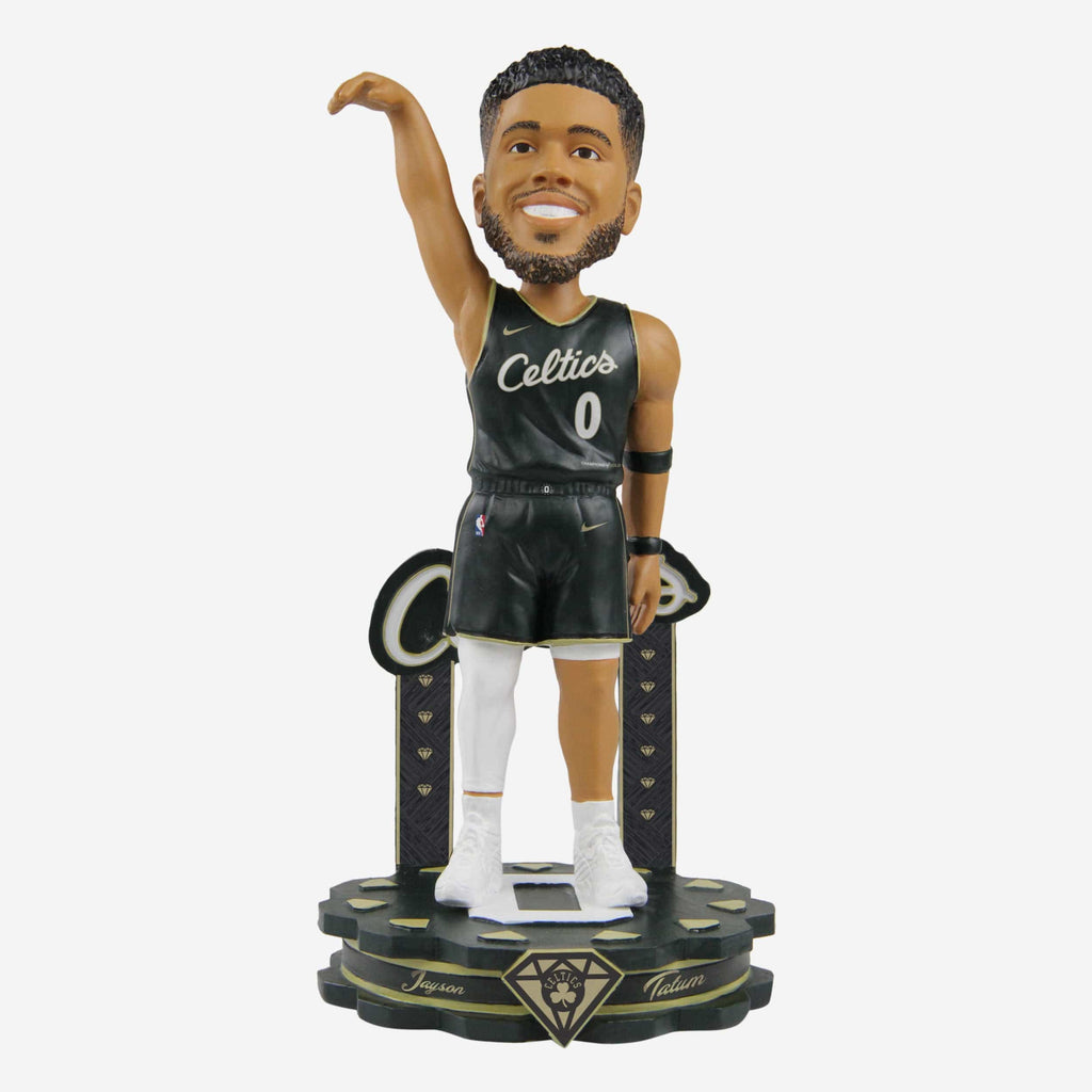 Jayson Tatum Boston Celtics 2023 City Jersey Bobblehead FOCO - FOCO.com