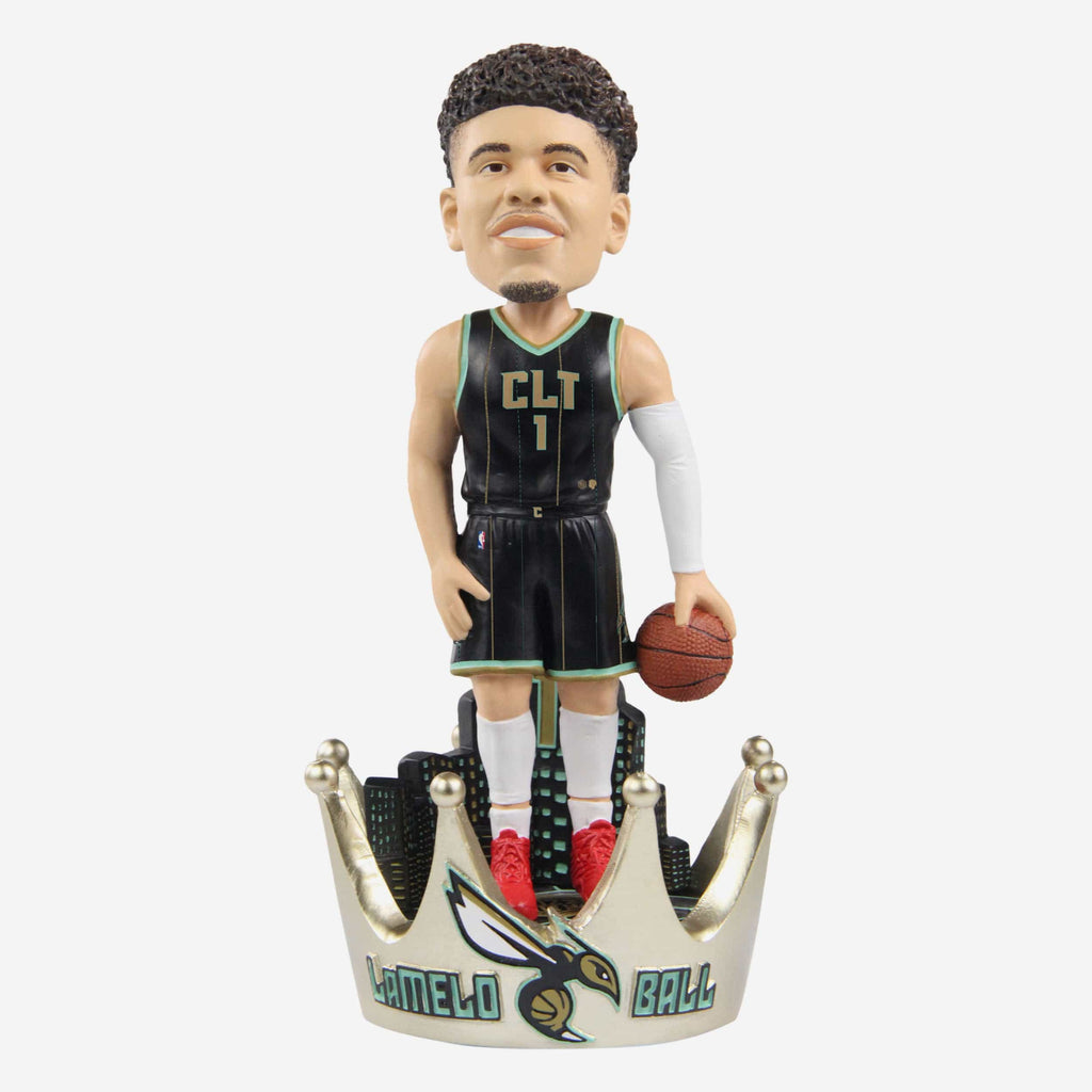 Lamelo Ball Charlotte Hornets 2023 City Jersey Bobblehead FOCO - FOCO.com