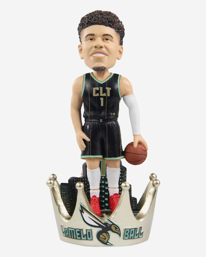 Lamelo Ball Charlotte Hornets 2023 City Jersey Bobblehead FOCO - FOCO.com