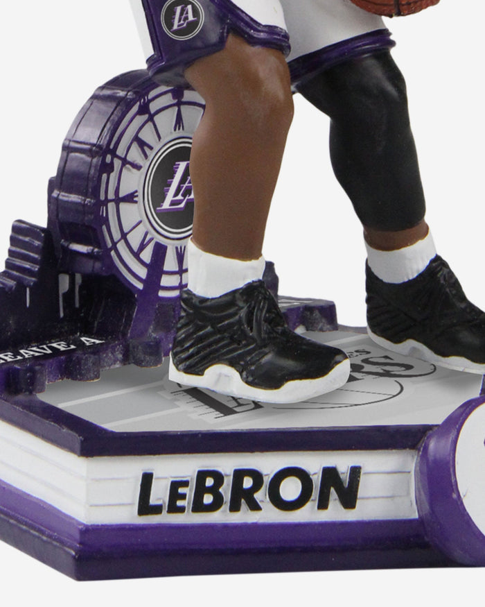 LeBron James Los Angeles Lakers 2023 City Jersey Bobblehead FOCO - FOCO.com