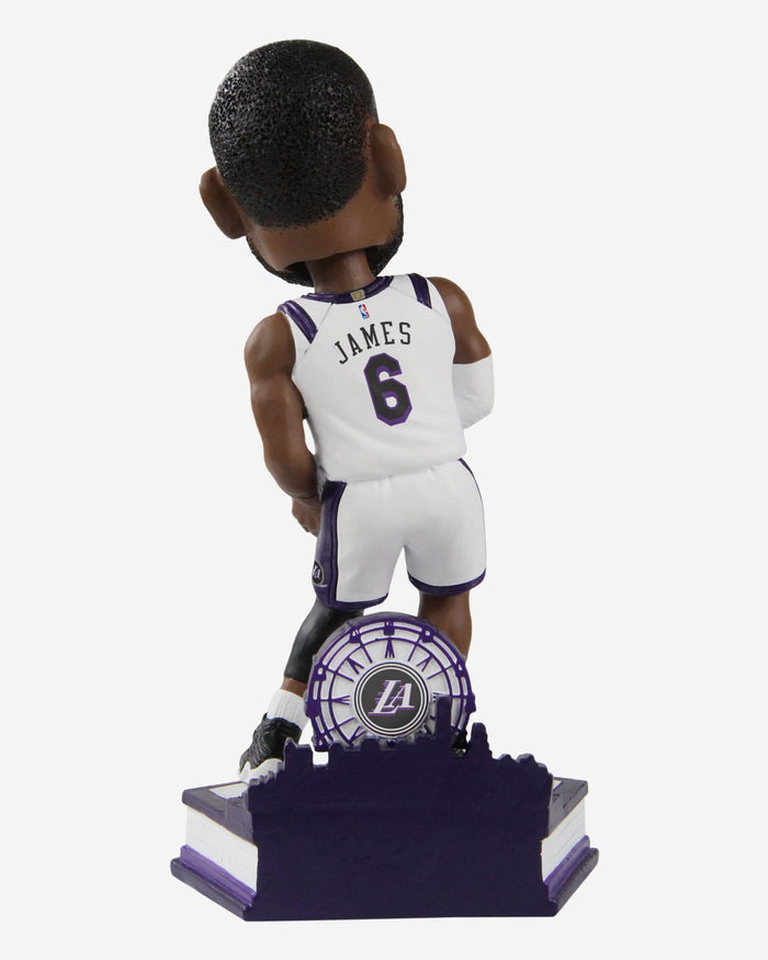 LeBron James Los Angeles Lakers 2023 City Jersey Bobblehead FOCO - FOCO.com