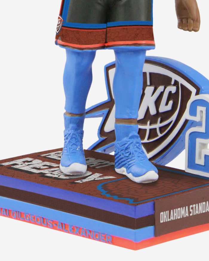 Shai Gilgeous-Alexander Oklahoma City Thunder 2023 City Jersey Bobblehead FOCO - FOCO.com