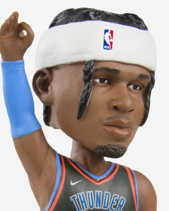 Shai Gilgeous-Alexander Oklahoma City Thunder 2023 City Jersey Bobblehead FOCO - FOCO.com