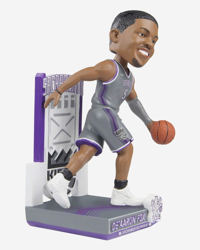 De'Aaron Fox Sacramento Kings 2023 City Jersey Bobblehead FOCO - FOCO.com