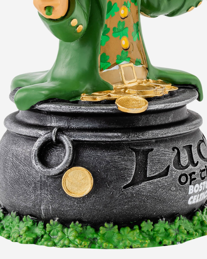 Lucky the Leprechaun Boston Celtics Saint Patricks Day Mascot Bobblehead FOCO - FOCO.com