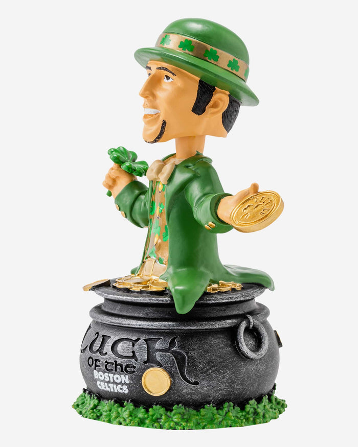 Lucky the Leprechaun Boston Celtics Saint Patricks Day Mascot Bobblehead FOCO - FOCO.com