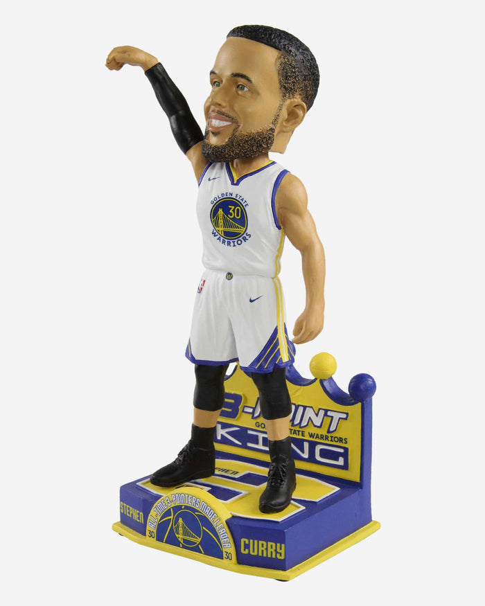 Steph Curry Golden State Warriors 3-Point All Time Record Bobblehead FOCO - FOCO.com