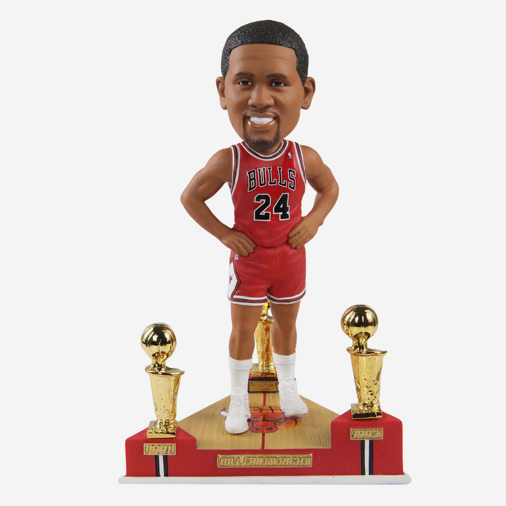 Bill Cartwright Chicago Bulls 3x NBA Champion Bobblehead FOCO - FOCO.com