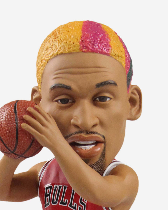 Dennis Rodman Chicago Bulls 3x NBA Champion Bobblehead FOCO - FOCO.com