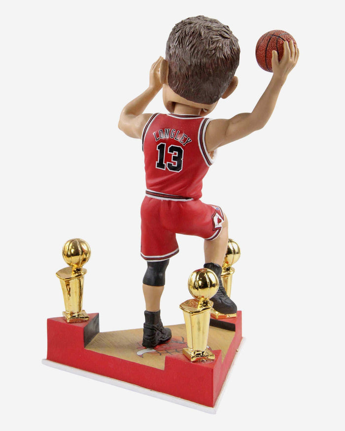 Luc Longley Chicago Bulls 3x NBA Champion Bobblehead FOCO - FOCO.com