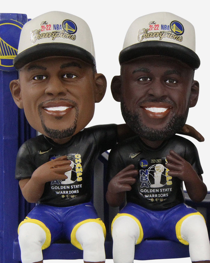 Golden State Warriors 4X NBA Champions Dub Dynasty Mini Bobblehead Scene FOCO - FOCO.com