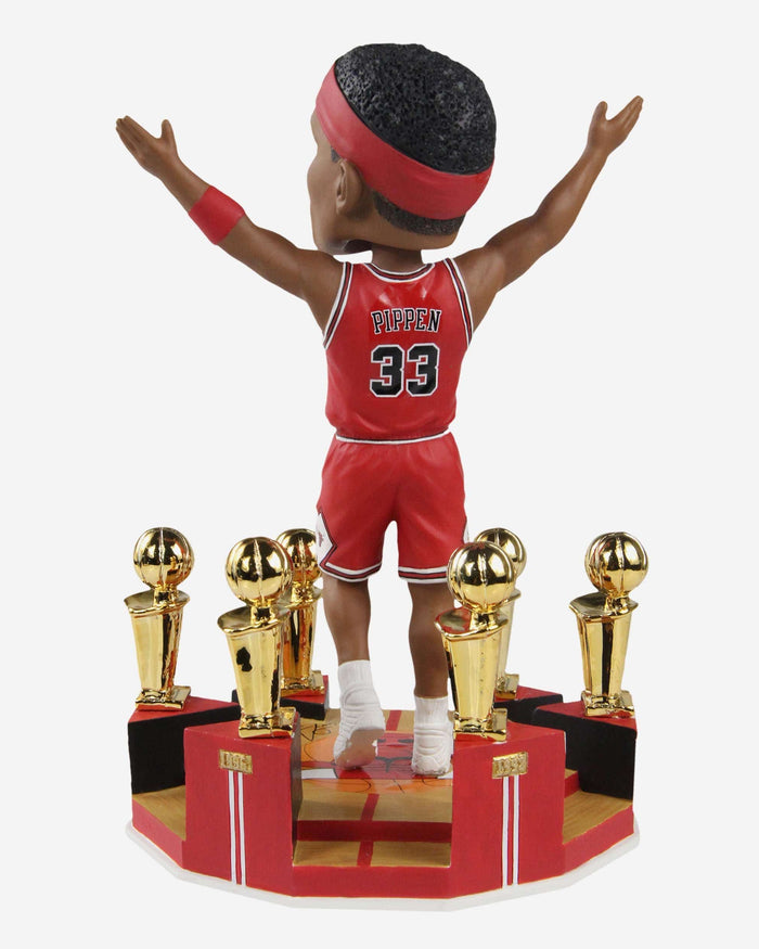 Scottie Pippen Chicago Bulls 6X NBA Champion Bobblehead FOCO - FOCO.com