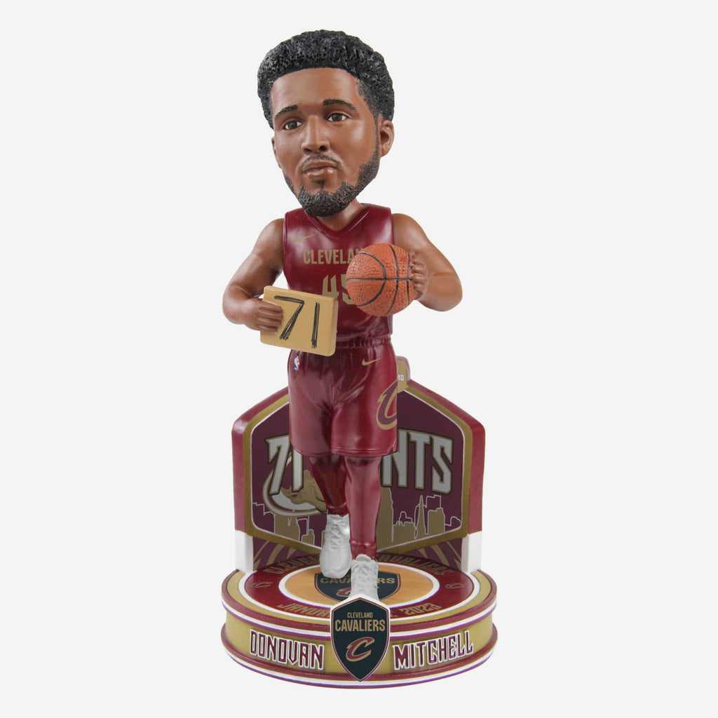 Donovan Mitchell Cleveland Cavaliers 71 Point Game Bobblehead FOCO - FOCO.com
