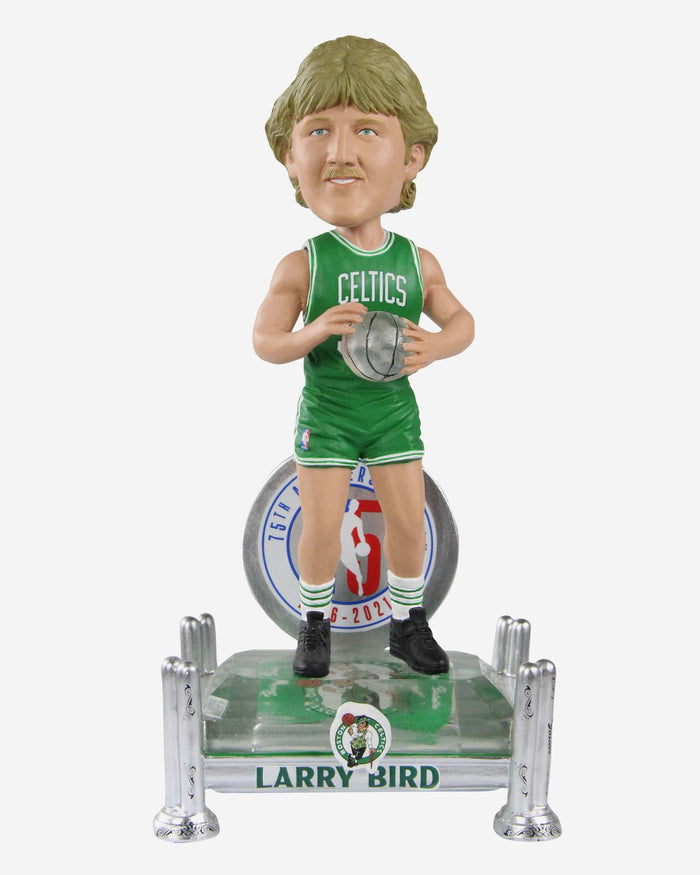 Larry Bird Boston Celtics 75th Anniversary Bobblehead FOCO - FOCO.com