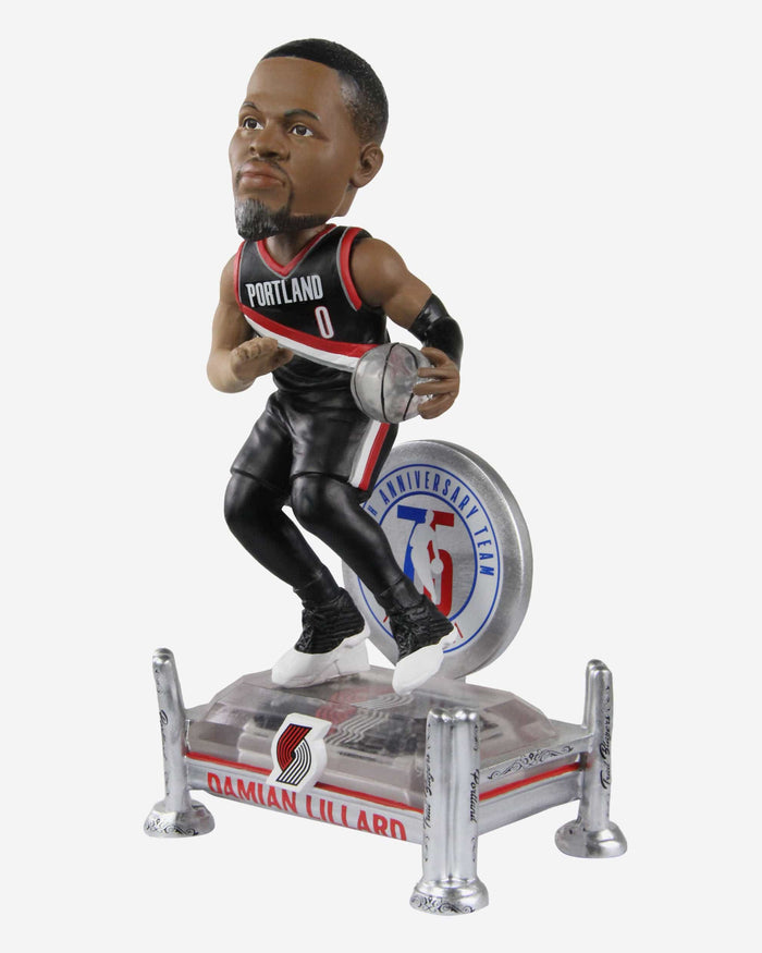 Damian Lillard Portland Trail Blazers 75th Anniversary Bobblehead FOCO - FOCO.com