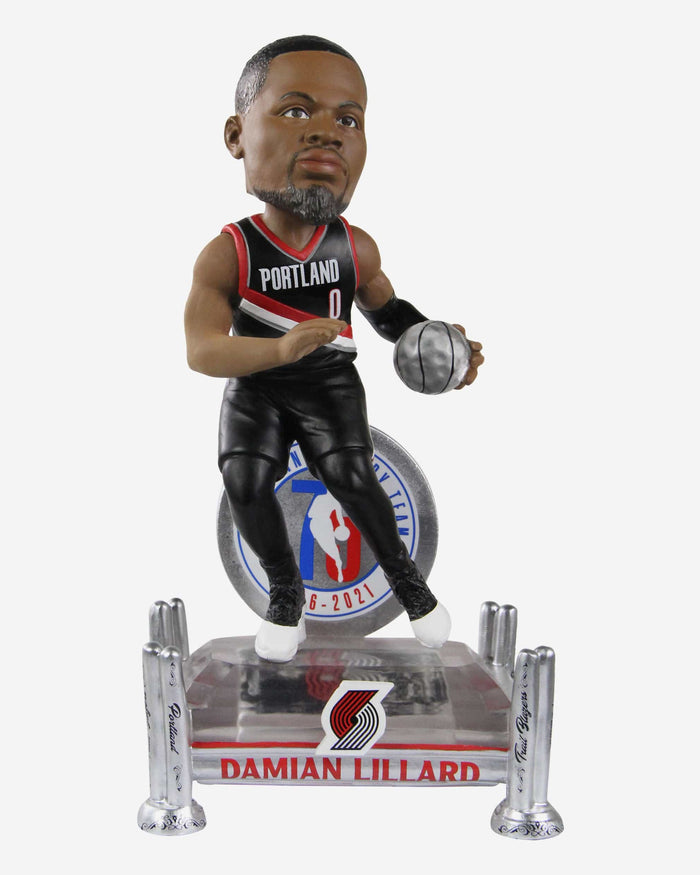 Damian Lillard Portland Trail Blazers 75th Anniversary Bobblehead FOCO - FOCO.com