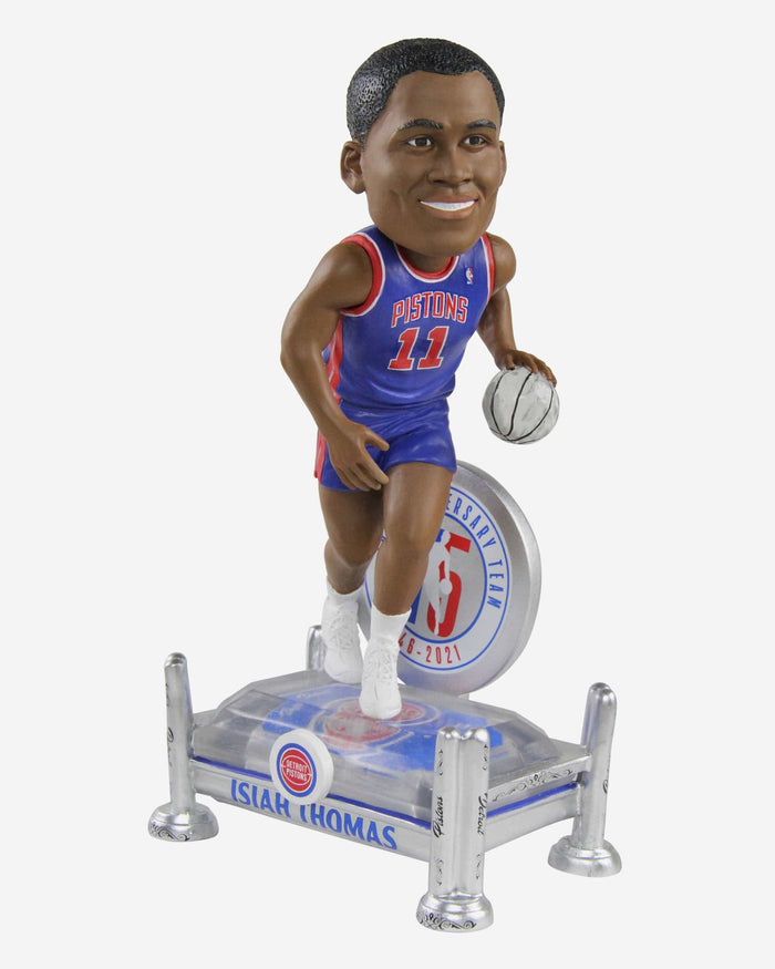 Isiah Thomas Detroit Pistons 75th Anniversary Bobblehead FOCO - FOCO.com