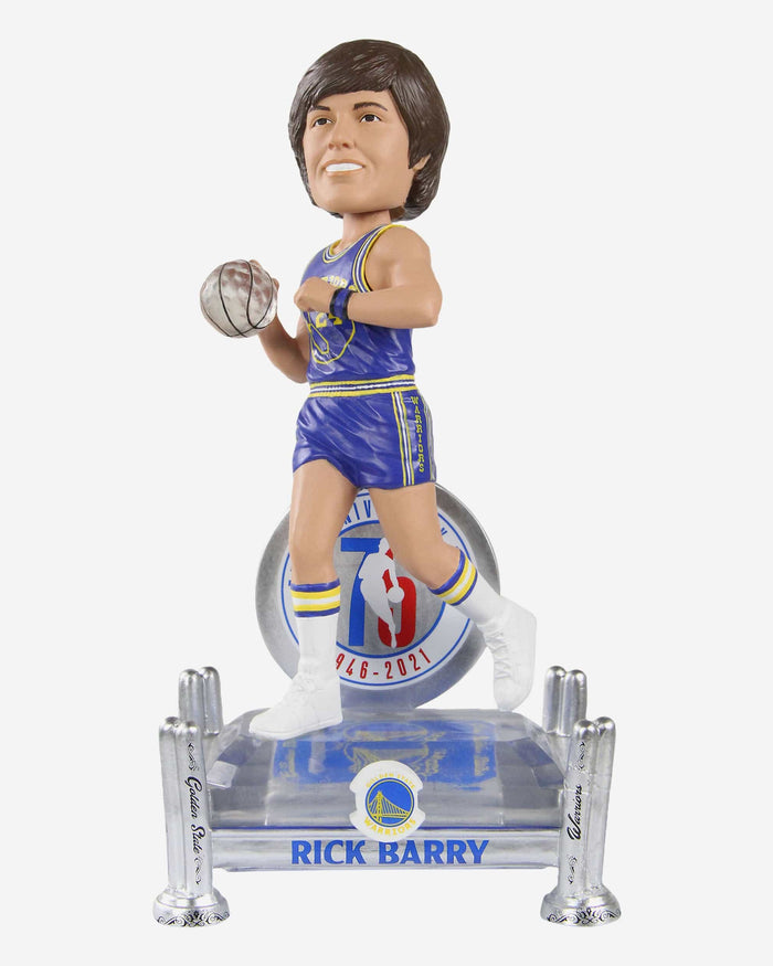 Rick Barry Golden State Warriors 75th Anniversary Bobblehead FOCO - FOCO.com