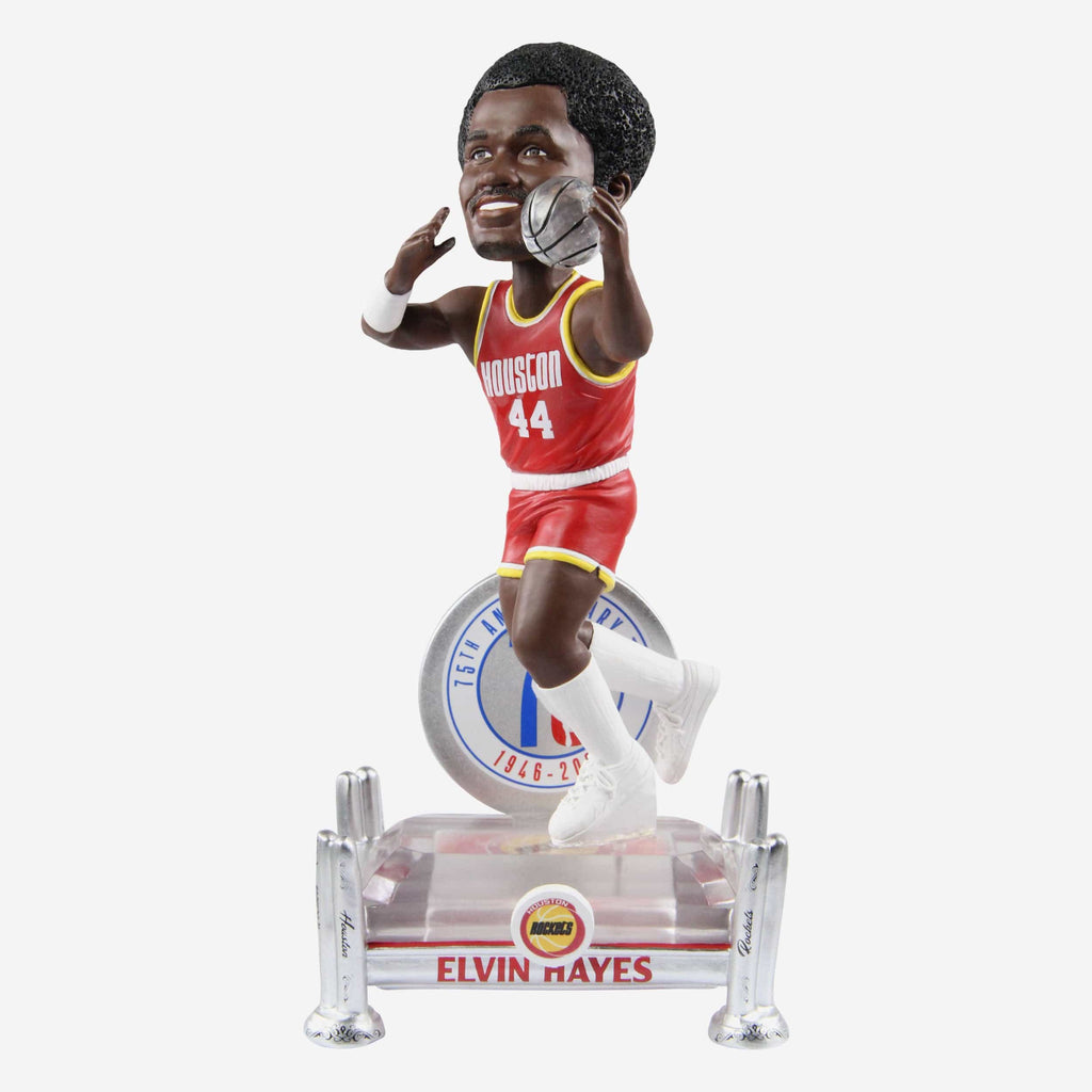 Elvin Hayes Houston Rockets 75th Anniversary Bobblehead FOCO - FOCO.com