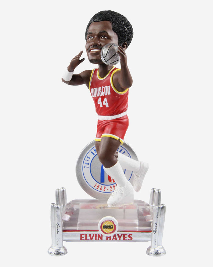 Elvin Hayes Houston Rockets 75th Anniversary Bobblehead FOCO - FOCO.com