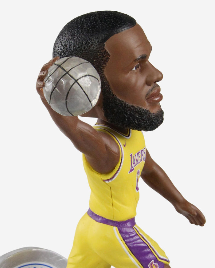 LeBron James Los Angeles Lakers 75th Anniversary Bobblehead FOCO - FOCO.com