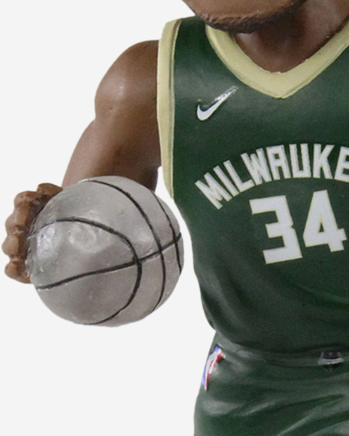 Giannis Antetokounmpo Milwaukee Bucks 75th Anniversary Bobblehead FOCO - FOCO.com