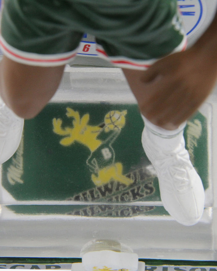Oscar Robertson Milwaukee Bucks 75th Anniversary Bobblehead FOCO - FOCO.com