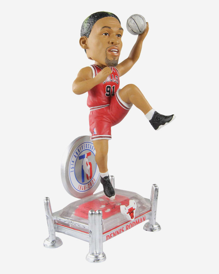 Dennis Rodman Chicago Bulls 75th Anniversary Bobblehead FOCO - FOCO.com