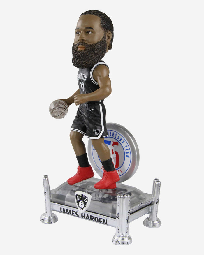 James Harden Brooklyn Nets 75th Anniversary Bobblehead FOCO - FOCO.com