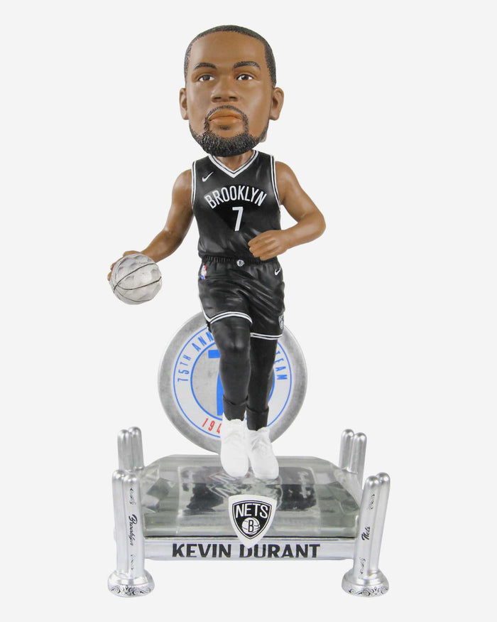 Kevin Durant Brooklyn Nets 75th Anniversary Bobblehead FOCO - FOCO.com
