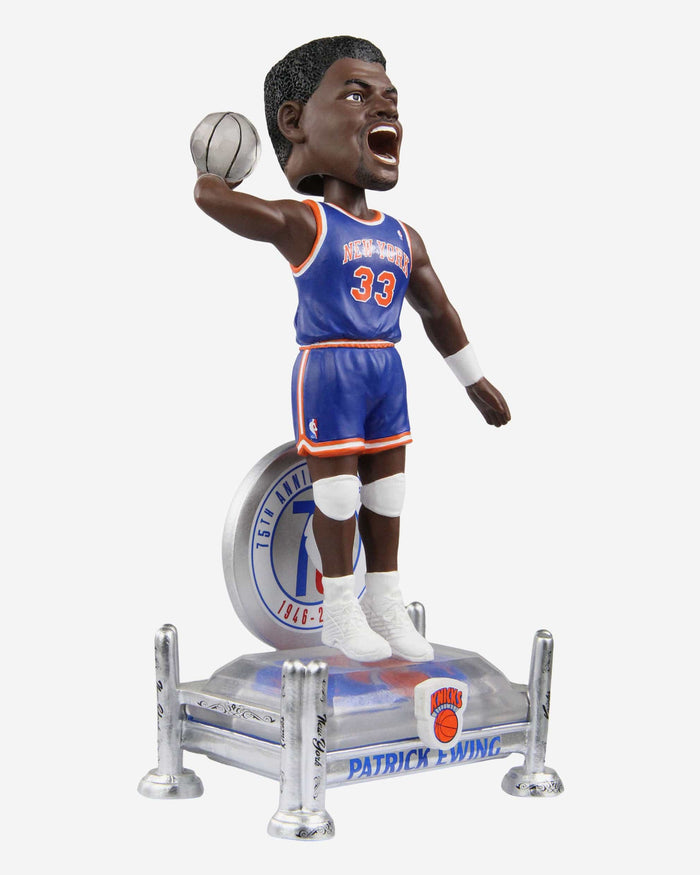 Patrick Ewing New York Knicks 75th Anniversary Bobblehead FOCO - FOCO.com