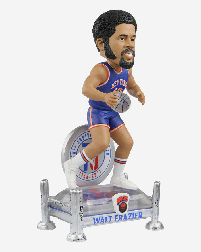 Walt Frazier New York Knicks 75th Anniversary Bobblehead FOCO - FOCO.com