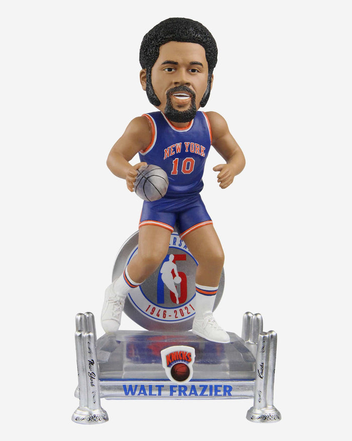 Walt Frazier New York Knicks 75th Anniversary Bobblehead FOCO - FOCO.com