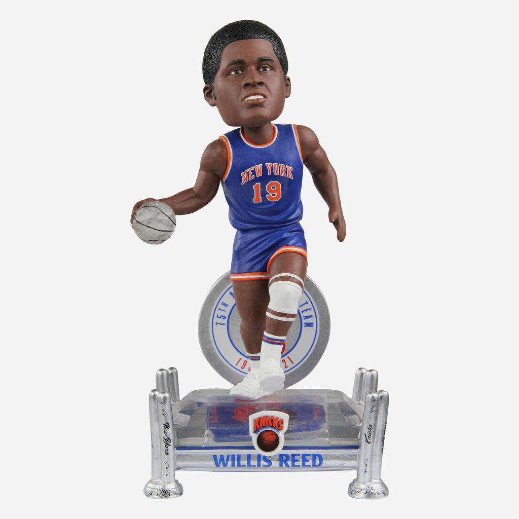 Willis Reed New York Knicks 75th Anniversary Bobblehead FOCO - FOCO.com