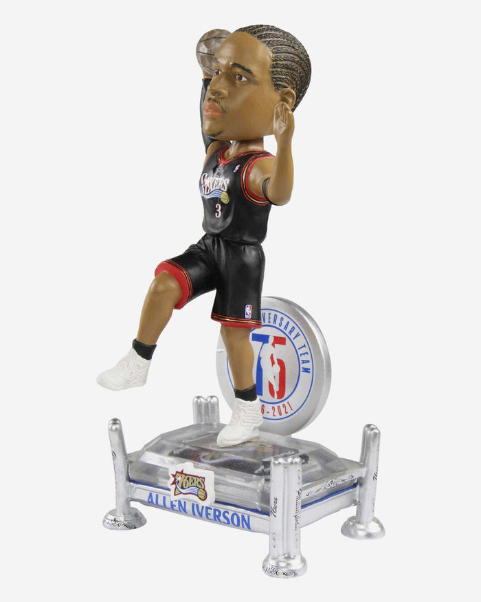 Allen Iverson Philadelphia 76ers 75th Anniversary Bobblehead FOCO - FOCO.com