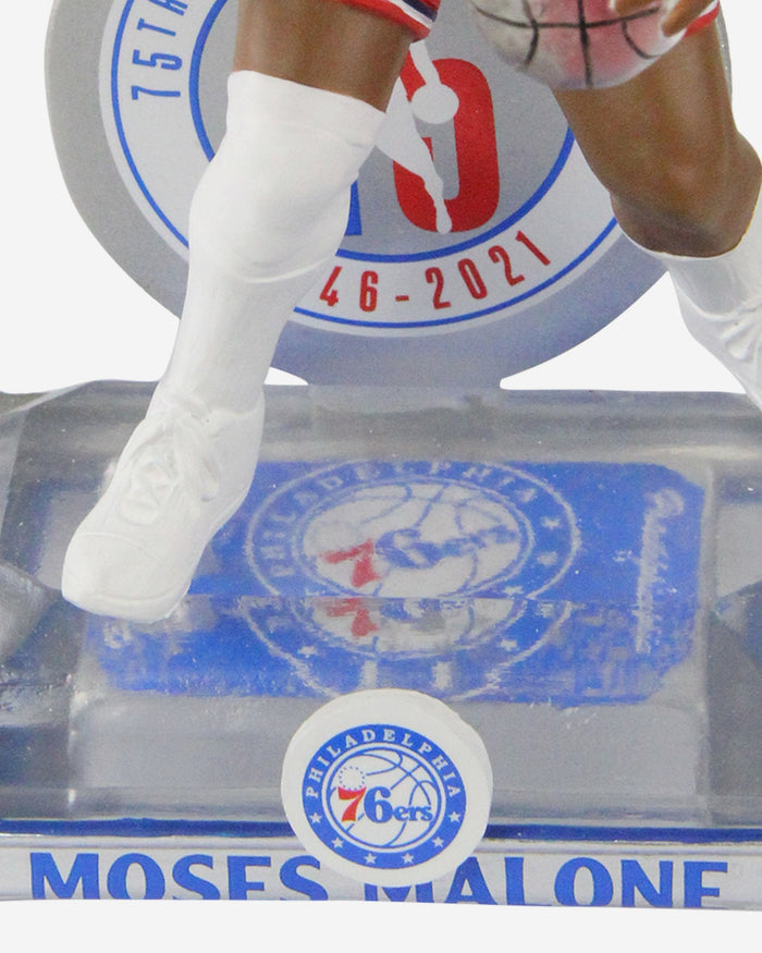 Moses Malone Philadelphia 76ers 75th Anniversary Bobblehead FOCO - FOCO.com