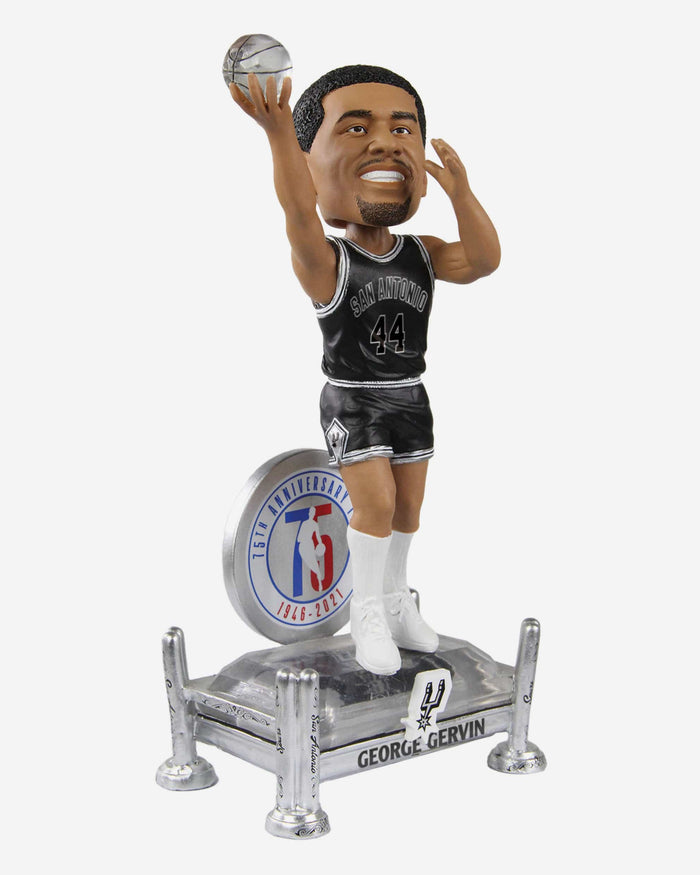 George Gervin San Antonio Spurs 75th Anniversary Bobblehead FOCO - FOCO.com
