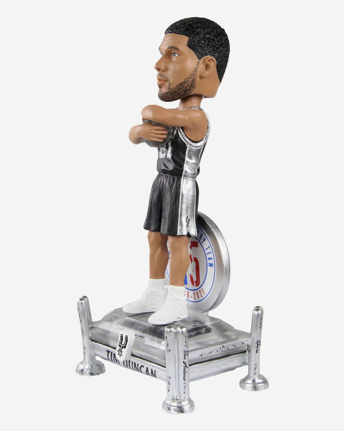 Tim Duncan San Antonio Spurs 75th Anniversary Bobblehead FOCO - FOCO.com