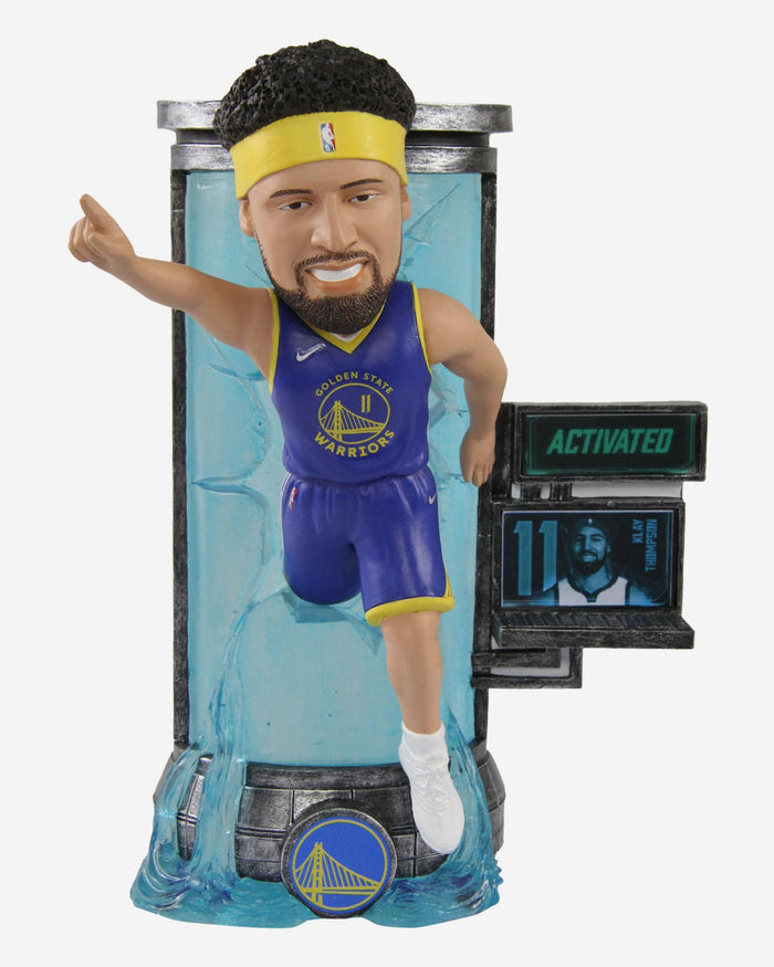 Klay Thompson Golden State Warriors Activated Bobblehead FOCO - FOCO.com