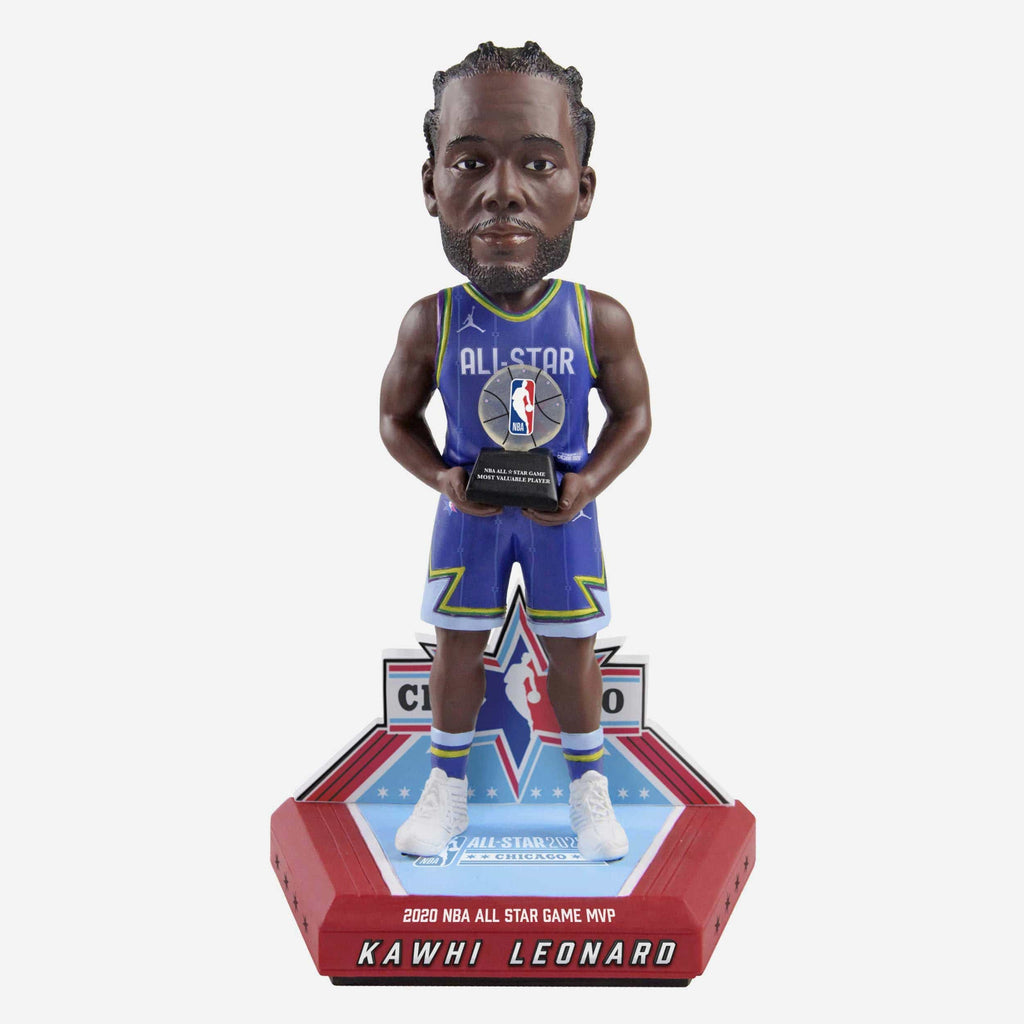 Kawhi Leonard Los Angeles Clippers 2020 All-Star Game MVP Bobblehead FOCO - FOCO.com