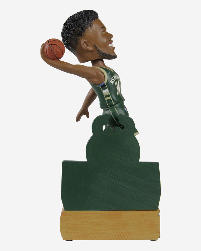 Giannis Antetokounmpo Milwaukee Bucks Franchise All Time Points Leader Bobblehead FOCO - FOCO.com