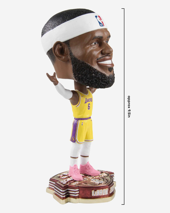 LeBron James Los Angeles Lakers NBA All Time Scoring Leader Bighead Bobblehead FOCO - FOCO.com